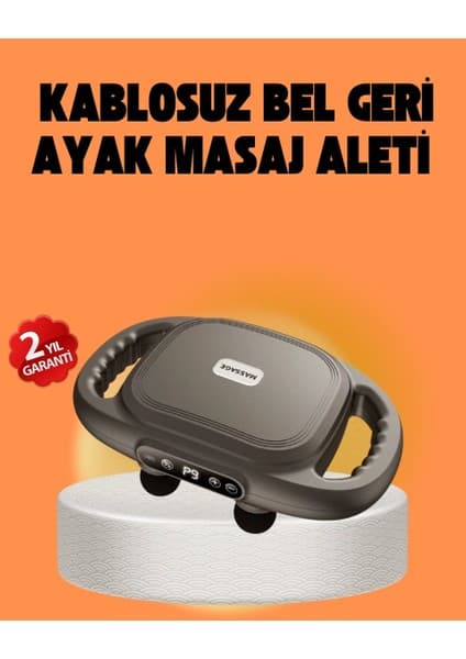 Epilons Şarjlı 6 Başlıklı Masaj Tabancası 2000 Mah Sessiz Güçlü