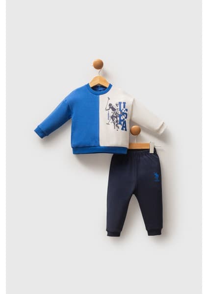 U.s. Polo Assn Erkek Bebek 2 Li Takım Cobalt