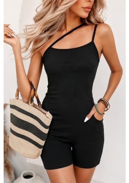 Aselia Global Kadın Asimetrik Askılı Mini Kaşkorse Bodycon Fiyatı