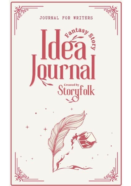 Belirtilmemiş Story Inspiration Journal | Brainstorming Journal For Writers | By Storyfolk: A
