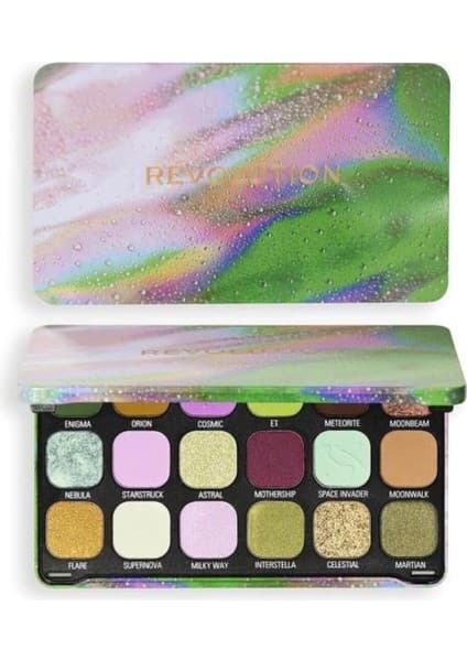 Revolution Forever Flawless Far Paleti Nova Green,