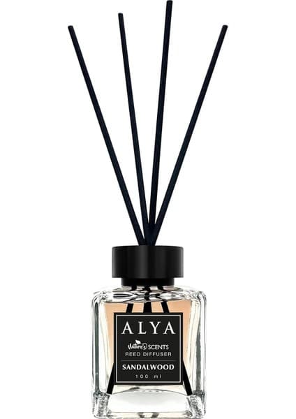 Alya Nature's Scents Sandalwood Bambu Çubuklu Oda Kokusu - Sandal Ağacı