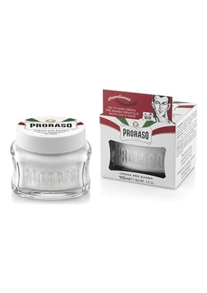 Aesco Proraso 2019101 Tıraş Oncesi Kremi, Yeşil Cay ve Yulaf