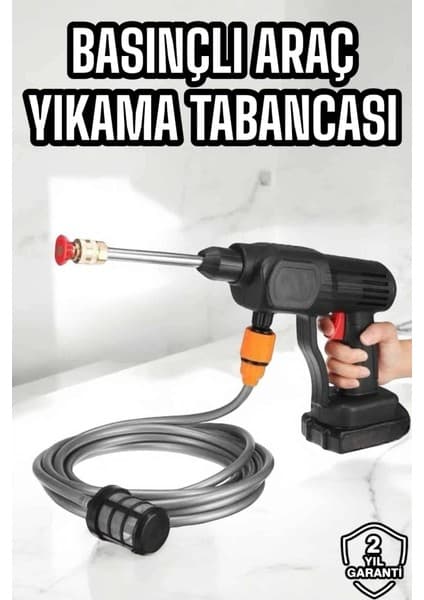 Epilons Yeni Nesil Araç Yıkama Şarjlı Tabancası Basınçlı Su