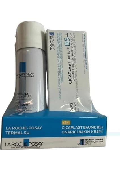 La Roche-Posay Cicaplast Baume B5+ Bakım Kremi 40ML & Eau Thermale Water 50ML Termal Su