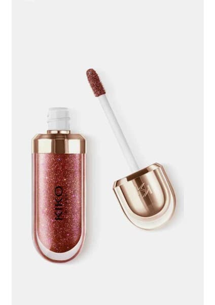 Kiko Milano Dudak Parlatıcısı - 3D Hydra Lip Gloss No 44 Disruptive Brown-Besleyici ve