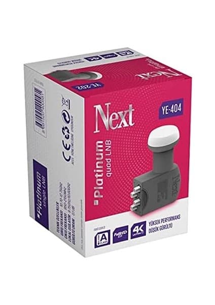 Next YE-404 Platinum Quad 4'lü