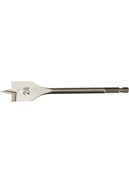 Mudanis Yaprak Tip Ahşap Matkap Ucu 24X170MM - Hex