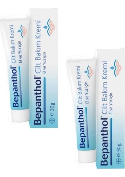 Nacario Bayer Bephanthol Nemlendirici Cilt Bakım Kremi 30 gr 2 Li Paket