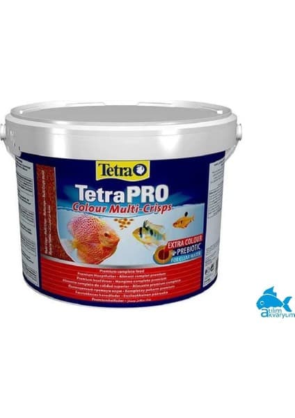Tetra Pro Colour Renklendirici Tropikal Balık Yemi 10 Lt