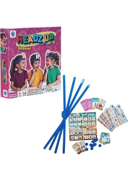 Frefly Store Oyun Headz Up Junior Eşyalar Kitabı ve Fiyatı