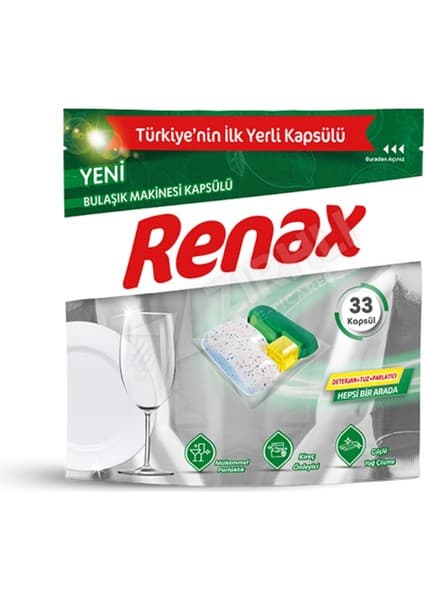 Renax Bulaşık Makinesi Kapsülü