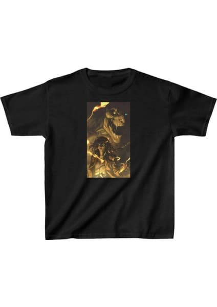 Tarz Yeri Unisex Çocuk Baskılı T-Shirt -