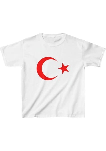 Tarz Yeri Çocuk Unisex Baskılı T-Shirt -