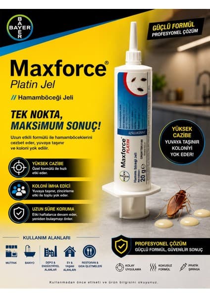 Bayer Maxforce Platin Jel 20 gr x 5