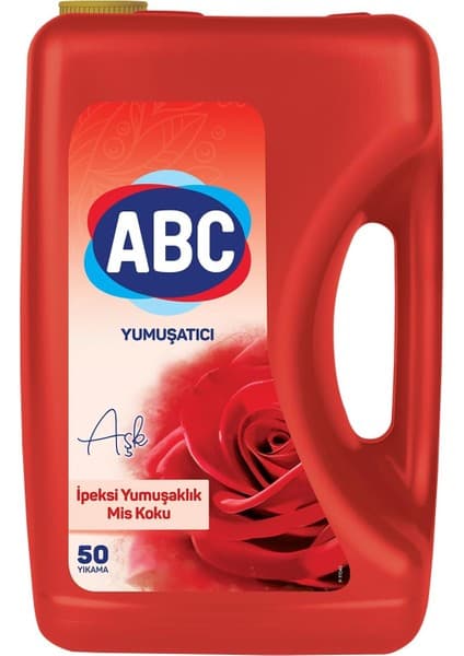Mey İthalat Abc Deterjan Soft Aşk (Kırmızı) 5