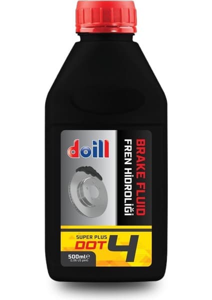 Dot 4 500 Mililitre Fren Hidrolik Yağı - Fren Sıvısı - Otomobil - Motosiklet (Üretim Yılı: