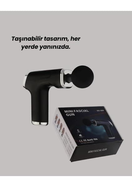 Akıllı Bayi USB Type-C Şarjlı Taşınabilir Masaj Tabancası Yeni