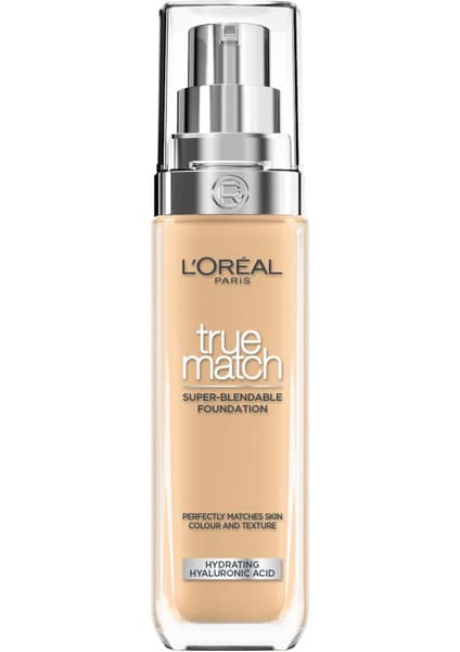 1001 L'oréal Paris True Match Bakım Yapan Fondöten - 4W Sıcak Alt Ton | L'oréal Paris True Match