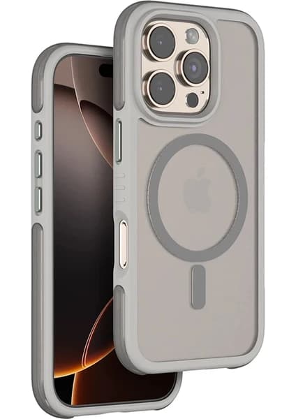 sbodurhome    iPhone 16 Pro Max Orbit Magsafe Kapak - Titan Gri