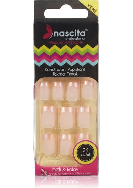 Nascita French Mat Tırnak Kendinden Yapışkanlı