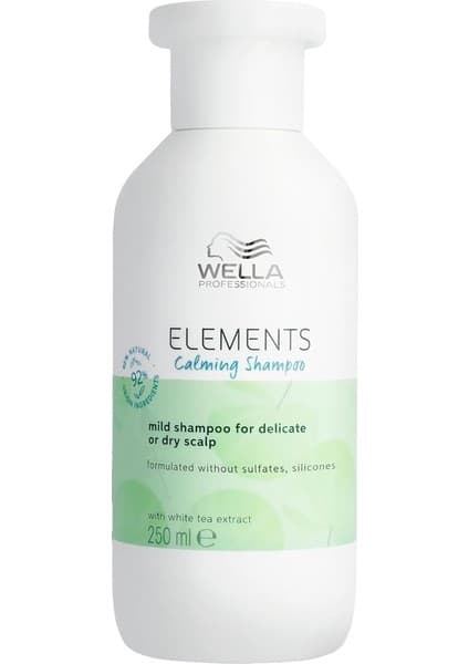 Wella Professionals Elements Yatıştırıcı Şampuan 250 ml - Kuru ve Hassas Saç Derisi