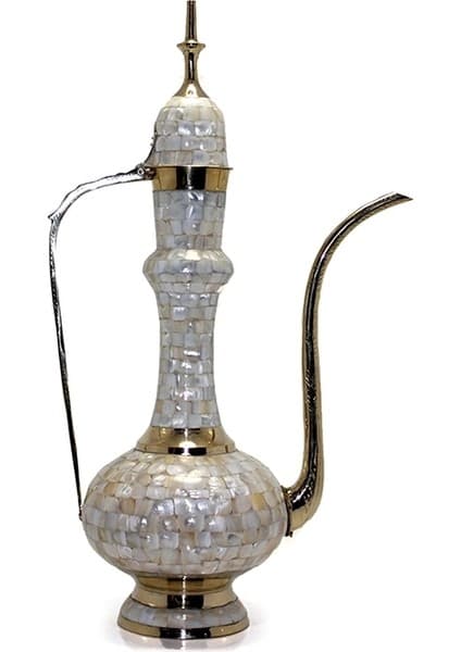 Pirinç Sedefli Ibrik 100 cm