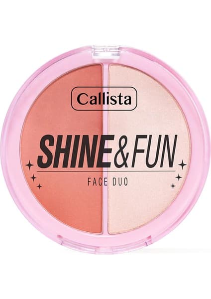 Uravas Store Callista Shine & Fun Face Duo 140 Good Company Allık & Aydınlatıcı