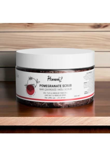 Nar Çekirdeği Yağlı Bitki Tanecikli Scrub, 250