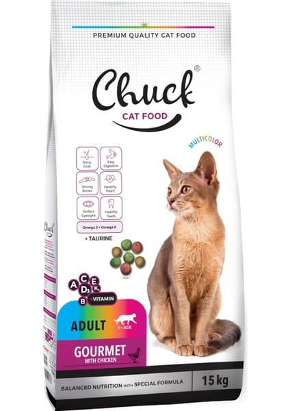 15 kg Yetişkin Kuru Mama, Kedi,