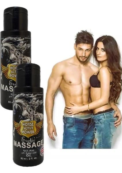 Süper Hors Active Power Fantezili Etkilerde Vücut Masaj Yağı 60 ml 1