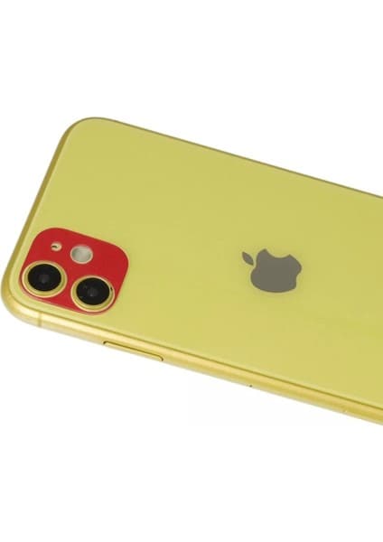 Newface Apple iPhone 11 Rainbow Kamera Lens Koruma Cam -