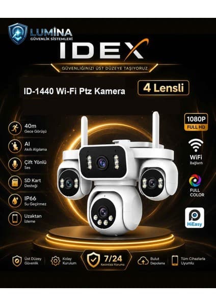 İdex Idex ID-1440 4 Lensli Wi-Fi