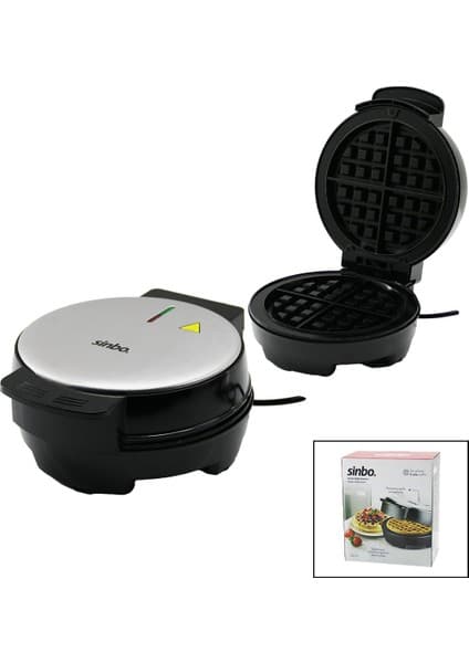 Ttt Sinbo Belçika Waffle Makinesi - 4 Waffle Kapasiteli - Yapışmaz