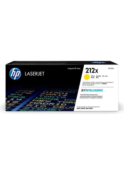 Hp 212X Yellow Yüksek Kapasite Toner W2122X