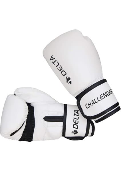 Challenger Dura Strong Beyaz Siyah Boks Eldiveni Bks