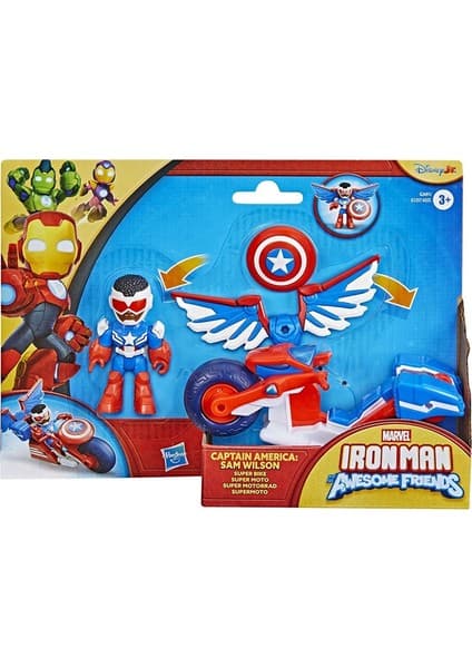 Marvel Iron-Man And His Awesome Friends Figür ve Araç