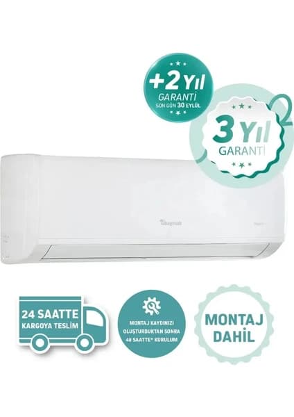 Baymak Elegant Aır 12000 Btu A++ İnverter Klima (Montaj Dahil)