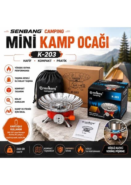 Tub Shop Mini Kamp Ocağı