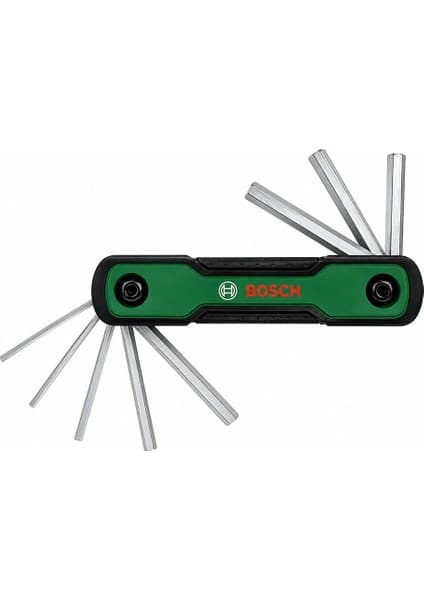Bosch 1600A039L7 Katlanır Alyan Anahtar Takımı 8'i 1