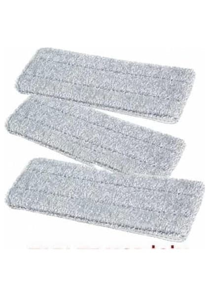 Ayrex 3 Adet Tablet Mop Yedek Microfiber Paspas 32X12 Mükemmel