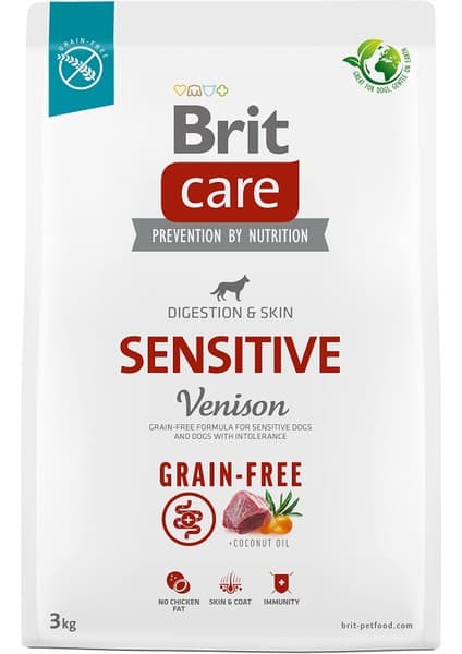 Brit Care Grainfree Köpek Kuru Maması, Tahılsız Hassas, 3