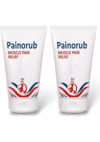Bezos Painorub Muscle Pain-Relief Cream 50 ml / Ağrı Gidermeye Yardımcı Teskin Krem x 2
