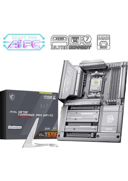 MSI Msı Mag X870E Tomahawk Max Wıfı