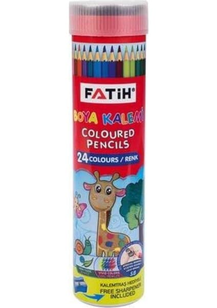 Fatih 24 Renk Tam Boy Tüplü