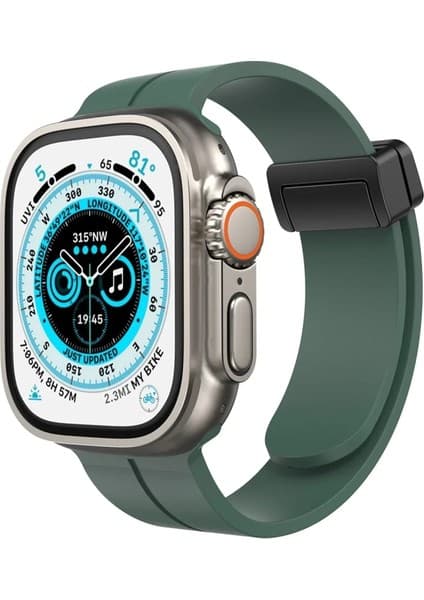 ENCO Apple Watch 38MM KR412 Elegance Stylısh Kordon - Koyu