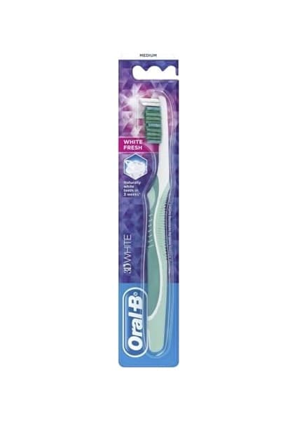 Oral-B Diş Fırçası 3 Boyutlu Beyazlık Ferah Nefes 40