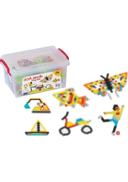 Akıllı Bayi Dede Oyuncak Çiçek Puzzle 240