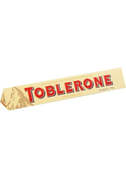 Toblerone Sütlü Çikolata 100 G - Bademli Nugalı Isviçre Lezzeti 3'li Ekonomik Paket - 3