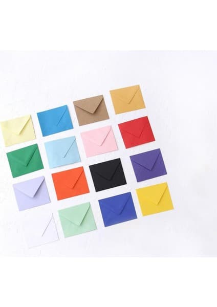 Bimotif Minik Zarf, 7x9 cm 25 Adet